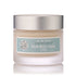 “De La Terre Skincare Herb Rich Cream in glass jar with silver lid on white background”